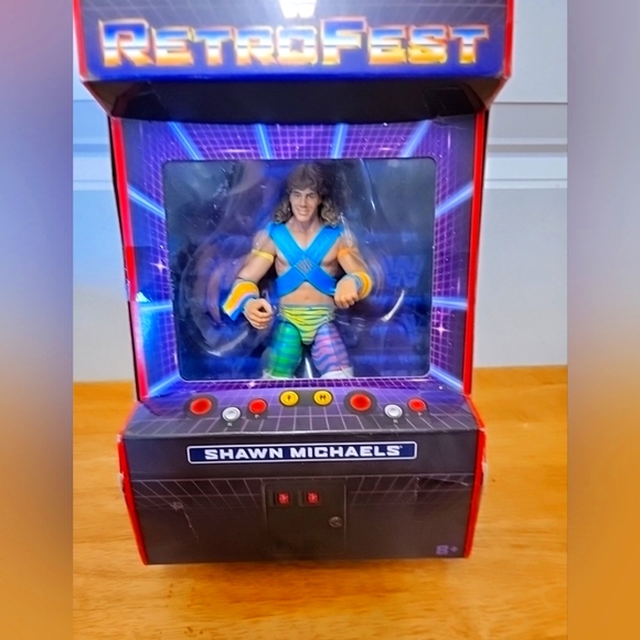Mattel WWE Retrofest Elite Shawn Michaels GameStop Exclusive NEW SEALED MIB - Picture 1 of 1